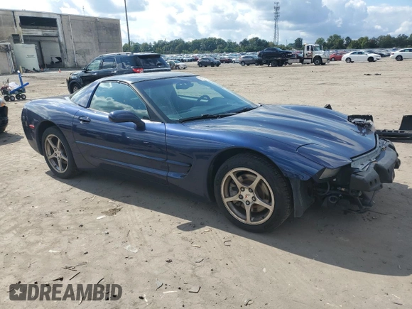 2001 Chevrolet Corvette with VIN 1G1YY22G415128451, listed as a Copart auction lot 74349654 with 86,644 mi miles and Salvage Title. Bid and sale history available at DreamBid. Image 4.