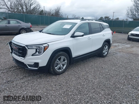 2024 GMC Terrain SLE z VIN 3GKALMEG4RL117903, wystawiony jako IAAI lot #41718454 z przebiegiem 3 408 mil mil oraz . Historia ofert i sprzedaży dostępna na DreamBid. Obrazek 19.