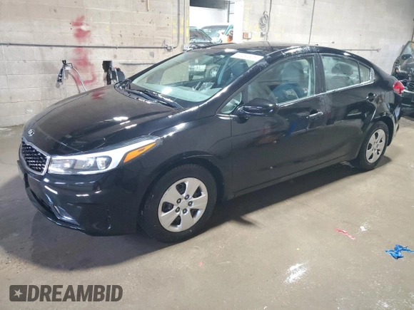 2017 Kia Forte LX with VIN 3KPFK4A79HE130515, listed as a Copart auction lot 50451525 with 77,919 mi miles and Clean Title. Bid and sale history available at carsss.com. Image 1.