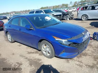 2023 Hyundai Elantra SE with VIN KMHLL4AG1PU557151, listed as a IAAI auction lot 41877575 with 40,329 mi miles. Bid and sale history available at carsss.com. Image 1.