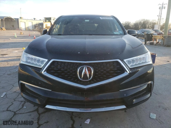 2018 Acura MDX with VIN 5J8YD4H37JL028991, listed as a Copart auction lot 46329955 with 53,397 mi miles and Salvage Title. Bid and sale history available at carsss.com. Image 5.