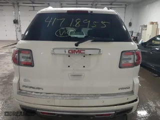 2014 GMC Acadia Denali with VIN 1GKKVTKD2EJ225389, listed as a IAAI auction lot 41718955 with 126,865 mi miles. Bid and sale history available at carsss.com. Image 16.