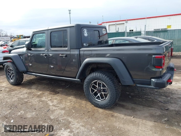 2024 Jeep Gladiator Rubicon z VIN 1C6JJTBG5RL110669, wystawiony jako IAAI lot #41694630 z przebiegiem 1 189 mil mil oraz . Historia ofert i sprzedaży dostępna na DreamBid. Obrazek 14.