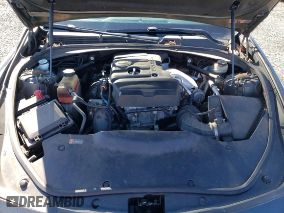 2015 Cadillac CTS AWD with VIN 1G6AW5SX8F0134518, listed as a Copart auction lot 50009215 with 91,545 mi miles and Salvage title. Bid and sale history available at DreamBid. Image 12.