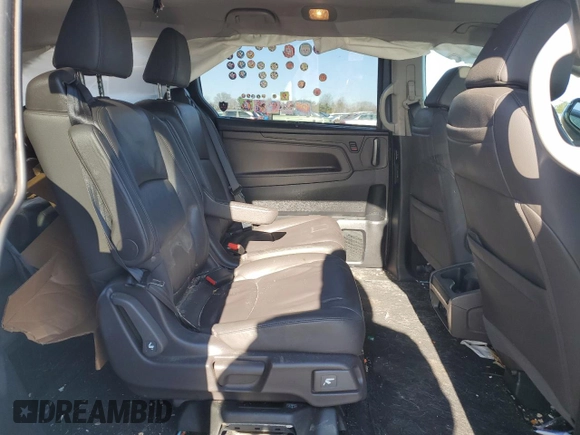 2019 Honda Odyssey EX-L with VIN 5FNRL6H77KB043158, listed as a Copart auction lot 50511625 with 74,850 mi miles and Salvage Title. Bid and sale history available at carsss.com. Image 11.