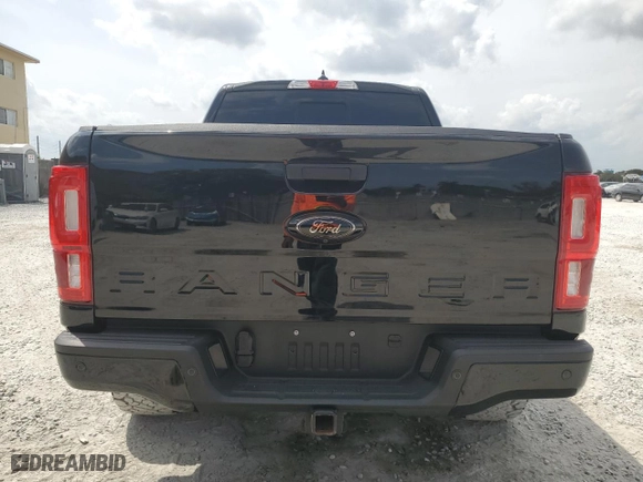 2023 Ford Ranger XL with VIN 1FTER4FHXPLE12564, listed as a Copart auction lot 50187235 with 11,764 mi miles and Salvage Title. Bid and sale history available at carsss.com. Image 6.