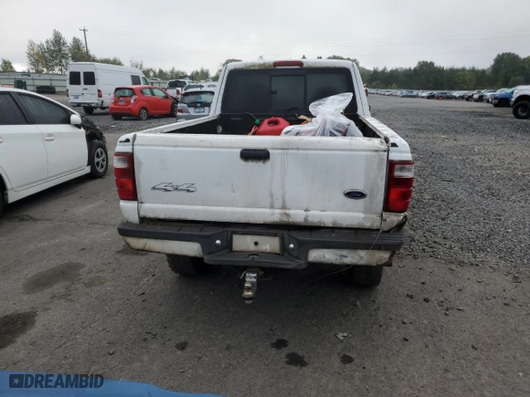 2001 Ford Ranger XL Fleet with VIN 1FTZR15U61TA12488, listed as a Copart auction lot 70847114 with 187,902 mi miles and Salvage Title. Bid and sale history available at carsss.com. Image 6.