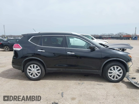 2016 Nissan Rogue S with VIN KNMAT2MT5GP680801, listed as a IAAI auction lot 41775746 with 108,139 mi miles and . Bid and sale history available at DreamBid. Image 13.