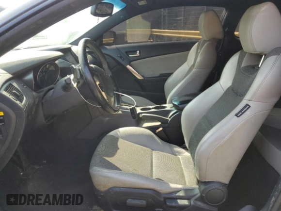 2014 Hyundai Genesis Coupe Premium with VIN KMHHT6KD6EU113945, listed as a Copart auction lot 47502565 with 133,670 mi miles and Salvage title. Bid and sale history available at DreamBid. Image 7.