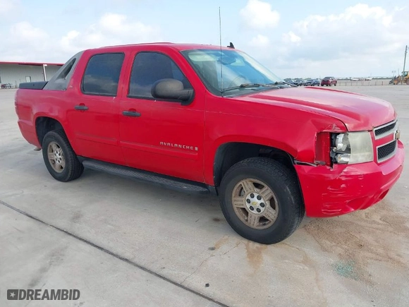 2007 Chevrolet Avalanche LTZ with VIN 3GNEC12J87G269109, listed as a IAAI auction lot 42058289 with 139,518 mi miles. Bid and sale history available at carsss.com. Image 1.