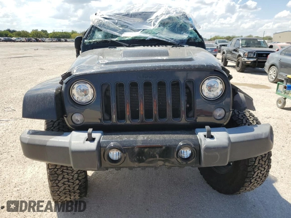 2018 Jeep Wrangler JK Unlimited Sahara with VIN 1C4BJWEG8JL858721, listed as a Copart auction lot 71556954 with 0 mi miles and Salvage Title. Bid and sale history available at carsss.com. Image 5.