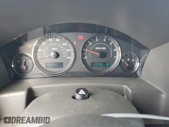 2006 Jeep Commander with VIN 1J8HG48N26C192396, listed as a Copart auction lot 48846325 with 242,544 mi miles and Salvage title. Bid and sale history available at DreamBid. Image 9.