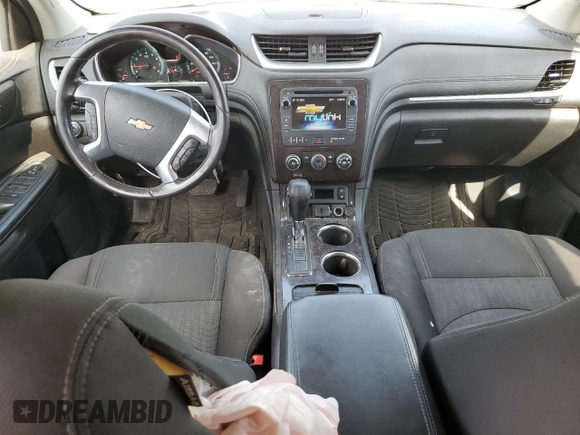 2015 Chevrolet Traverse LT with VIN 1GNKRGKD6FJ313068, listed as a Copart auction lot 57554715 with 211,207 mi miles and Salvage title. Bid and sale history available at DreamBid. Image 8.