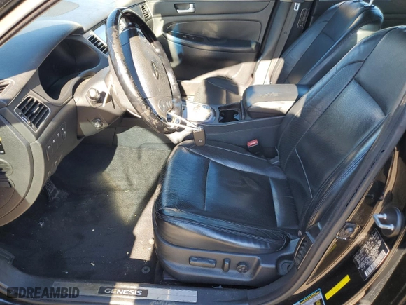 2013 Hyundai Genesis 5.0L R-Spec with VIN KMHGC4DH7DU225863, listed as a Copart auction lot 80220524 with 227,546 mi miles and Salvage Title. Bid and sale history available at carsss.com. Image 7.