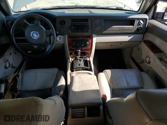 2007 Jeep Commander Limited with VIN 1J8HH58287C622524, listed as a Copart auction lot 67489244 with 237,661 mi miles and Salvage title. Bid and sale history available at DreamBid. Image 8.