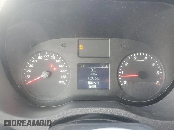 2022 Mercedes-Benz Sprinter Cargo with VIN W1Y40CHY0NT105586, listed as a Copart auction lot 88875675 with 12,066 mi miles and Salvage Title. Bid and sale history available at carsss.com. Image 9.