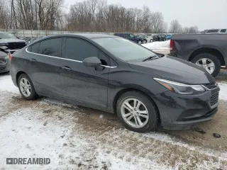 2018 Chevrolet Cruze LT with VIN 1G1BE5SM7J7146470, listed as a Copart auction lot 44988165 with 120,447 mi miles and Clean Title. Bid and sale history available at carsss.com. Image 4.