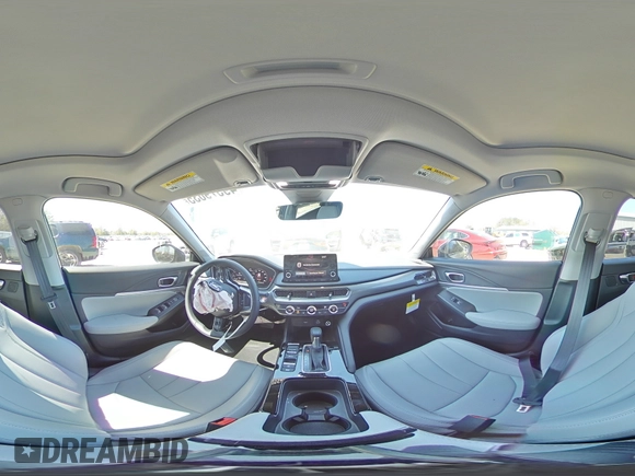2025 Acura Integra with VIN 19UDE4H2XSA003048, listed as a Copart auction lot 49579035 with 586 mi miles and Salvage Title. Bid and sale history available at DreamBid. Image 12.