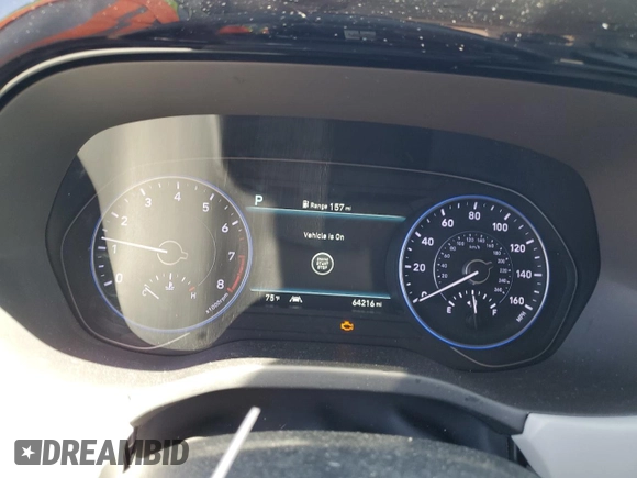 2020 Hyundai Palisade SEL with VIN KM8R34HE4LU110211, listed as a Copart auction lot 58011805 with 64,216 mi miles and Salvage title. Bid and sale history available at DreamBid. Image 9.