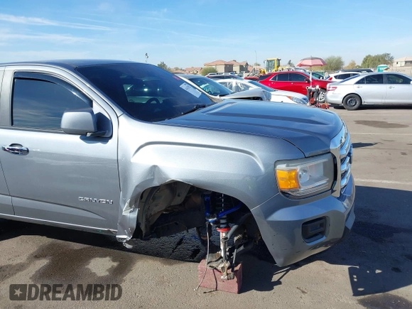 2018 GMC Canyon 2WD with VIN 1GTG5BEN2J1115677, listed as a IAAI auction lot 41615352 with 66,127 mi miles. Bid and sale history available at carsss.com. Image 6.