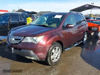 2009 Acura MDX Tech/Entertainment Pkg with VIN 2HNYD28459H507652, listed as a IAAI auction lot 41575853 with 111,196 mi miles. Bid and sale history available at carsss.com. Image 2.