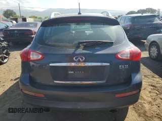 2008 Infiniti EX Journey with VIN JNKAJ09F18M361345, listed as a Copart auction lot 53766365 with 166,160 mi miles and Clean title. Bid and sale history available at DreamBid. Image 6.