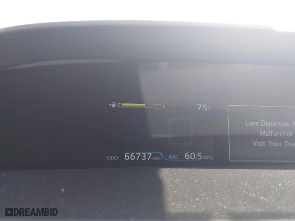 2016 Toyota Prius Four with VIN JTDKARFU8G3024205, listed as a IAAI auction lot 42052173 with 66,737 mi miles. Bid and sale history available at carsss.com. Image 15.