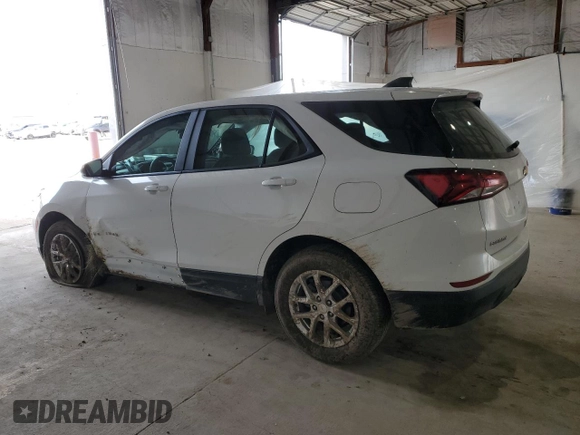 2024 Chevrolet Equinox LS with VIN 3GNAXSEG6RL300084, listed as a Copart auction lot 52731135 with 3,762 mi miles and Non repairable. Bid and sale history available at DreamBid. Image 2.