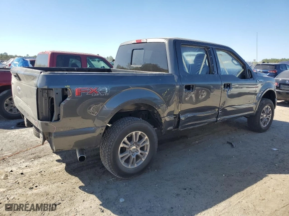 2016 Ford F-150 XLT with VIN 1FTEW1EP7GFB98034, listed as a Copart auction lot 49425125 with 128,687 mi miles and Salvage Title. Bid and sale history available at carsss.com. Image 3.