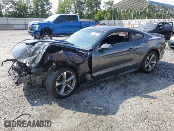 2015 Ford Mustang V6 with VIN 1FA6P8AM1F5402309, listed as a Copart auction lot 59328295 with 186,324 mi miles and Salvage title. Bid and sale history available at DreamBid. Image 1.