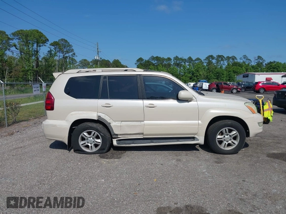 2003 Lexus GX 470 with VIN JTJBT20X630019033, listed as a IAAI auction lot 42128698 with 286,811 mi miles and . Bid and sale history available at DreamBid. Image 13.
