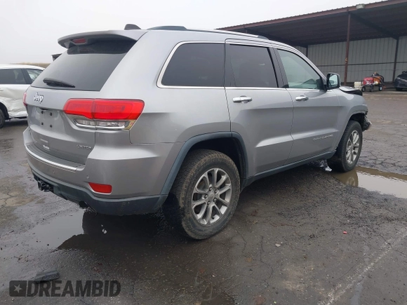 2014 Jeep Grand Cherokee Limited with VIN 1C4RJFBG7EC508814, listed as a IAAI auction lot 41118508 with 160,787 mi miles and . Bid and sale history available at DreamBid. Image 4.