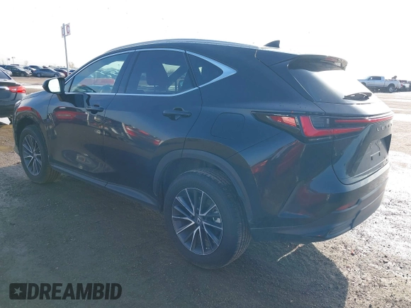 2023 Lexus NX 350h with VIN 2T2AKCEZ4PC010808, listed as a IAAI auction lot 41073898 with 30,815 mi miles and . Bid and sale history available at DreamBid. Image 3.