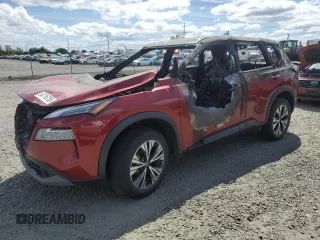 2021 Nissan Rogue SV z VIN 5N1AT3BB8MC732789, wystawiony jako Copart lot #61265805 z przebiegiem Nie podano mil oraz Szkoda całkowita • Salvage title. Historia ofert i sprzedaży dostępna na DreamBid. Obrazek 1.