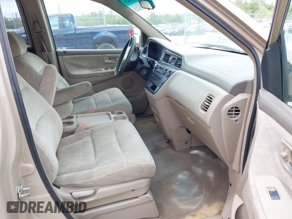 2001 Honda Odyssey EX z VIN 2HKRL18631H601677, wystawiony jako IAAI lot #42270829 z przebiegiem 205 706 mil mil oraz . Historia ofert i sprzedaży dostępna na DreamBid. Obrazek 5.