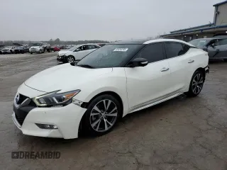 2017 Nissan Maxima S with VIN 1N4AA6AP6HC379649, listed as a Copart auction lot 43434295 with 115,343 mi miles and Salvage Title. Bid and sale history available at DreamBid. Image 1.