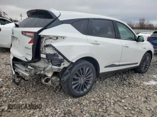 2022 Acura RDX PMC Edition with VIN 5J8TC2H83NL011656, listed as a Copart auction lot 81291204 with 44,953 mi miles and Salvage Title. Bid and sale history available at carsss.com. Image 3.