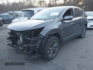 2020 Honda CR-V EX with VIN 2HKRW2H56LH696405, listed as a IAAI auction lot 41124333 with 55,418 mi miles. Bid and sale history available at carsss.com. Image 18.