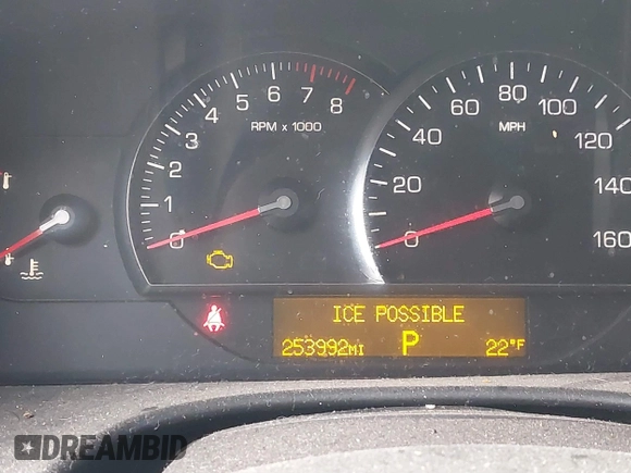 2005 Cadillac STS with VIN 1G6DW677950139768, listed as a IAAI auction lot 41249405 with 253,992 mi miles. Bid and sale history available at carsss.com. Image 16.