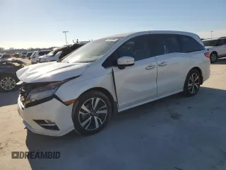 2020 Honda Odyssey Elite with VIN 5FNRL6H91LB037293, listed as a Copart auction lot 45844985 with Not Provided miles and Salvage Title. Bid and sale history available at DreamBid. Image 1.