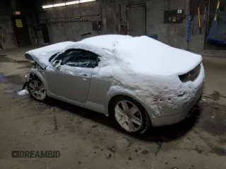 2004 Audi TT with VIN TRUWF28N541012137, listed as a Copart auction lot 45521185 with 37,480 mi miles and Salvage Title. Bid and sale history available at carsss.com. Image 2.