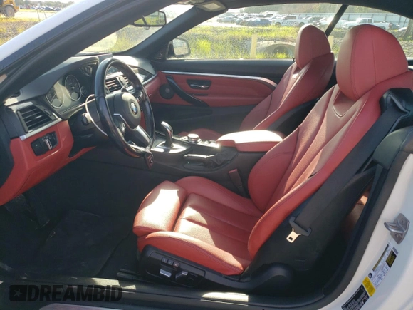2016 BMW 4 Series 435i with VIN WBA3T3C5XG5A42251, listed as a Copart auction lot 63172184 with 38,725 mi miles and Salvage title. Bid and sale history available at DreamBid. Image 7.