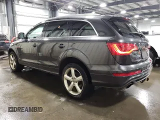 2011 Audi Q7 S line with VIN WA1DGAFE7BD008575, listed as a Copart auction lot 76127064 with 282,747 mi miles and Salvage title. Bid and sale history available at DreamBid. Image 2.