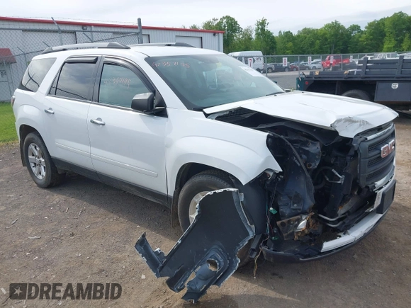2016 GMC Acadia SLE with VIN 1GKKVPKD0GJ344682, listed as a IAAI auction lot 42357195 with 134,944 mi miles and . Bid and sale history available at DreamBid. Image 1.