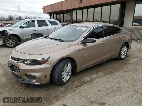2018 Chevrolet Malibu LT with VIN 1G1ZD5STXJF225503, listed as a Copart auction lot 46692325 with 128,398 mi miles and Salvage Title. Bid and sale history available at DreamBid. Image 1.