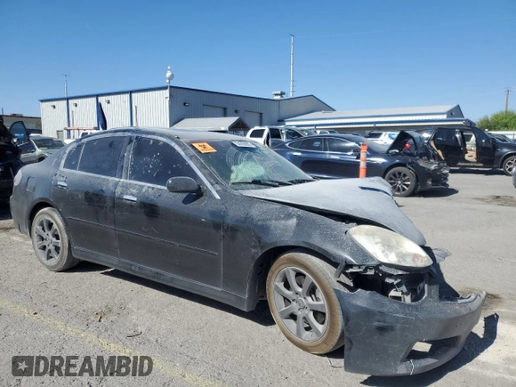 2005 Infiniti G35 z VIN JNKCV51E25M204500, wystawiony jako Copart lot #54268805 z przebiegiem Nie podano mil oraz Szkoda całkowita • Salvage title. Historia ofert i sprzedaży dostępna na DreamBid. Obrazek 4.