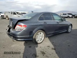 2009 Mercedes-Benz C 300 Sport with VIN WDDGF54XX9R062859, listed as a Copart auction lot 51638665 with 132,065 mi miles and Salvage Title. Bid and sale history available at DreamBid. Image 3.