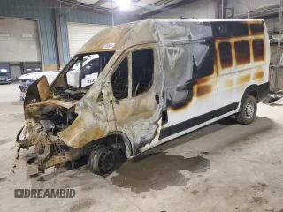 2024 Ram ProMaster Cargo Tradesman with VIN 3C6LRVDGXRE153360, listed as a Copart auction lot 87053644 with Not Provided miles and Salvage Title. Bid and sale history available at DreamBid. Image 1.