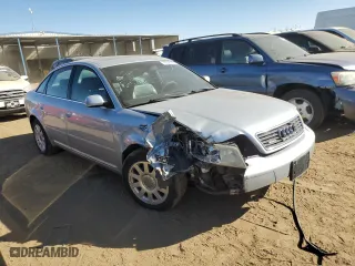 1998 Audi A6 with VIN WAUBA34B4WN170101, listed as a Copart auction lot 72338704 with 141,981 mi miles and Salvage Title. Bid and sale history available at carsss.com. Image 4.