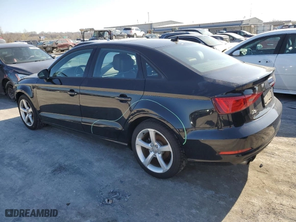 2016 Audi A3 1.8T Premium with VIN WAUA7GFF7G1037875, listed as a Copart auction lot 47465134 with 94275 miles and Salvage Title. Bid and sale history available at carsss.com. Image 2.